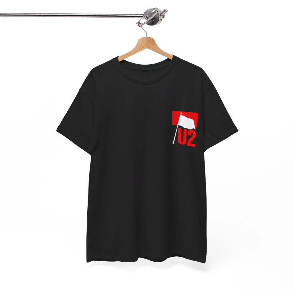 U2 War Tour Vintage Design Tee Band T-Shirt Size XL