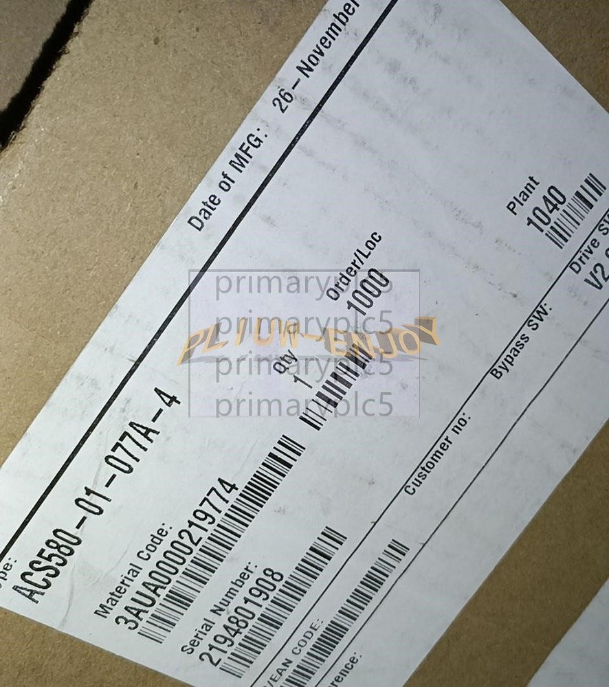 ONE NEW ABB Inverter ACS580-01-077A-4 30KW