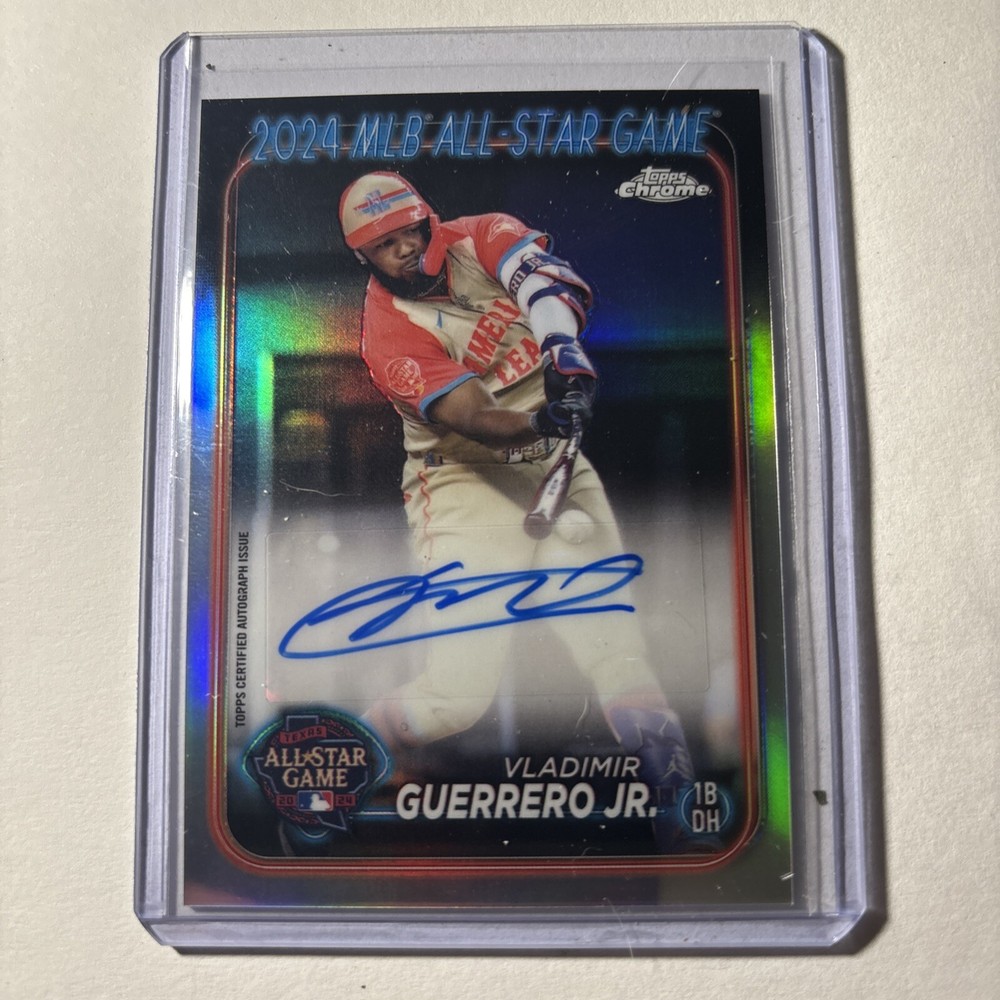 2024 Topps Chrome Update - All-Star Autographs #CBA-VGU Vladimir Guerrero Jr.