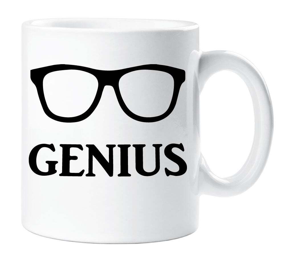 Genius Taza Regalo Cerámica Taza Vasos Cita Geek Nerd Inteligente