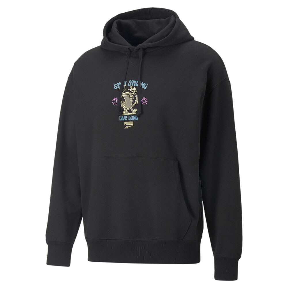 Puma Downtown Graphic Pullover Hoodie Mens Size L  Casual Athletic Outerwear 535