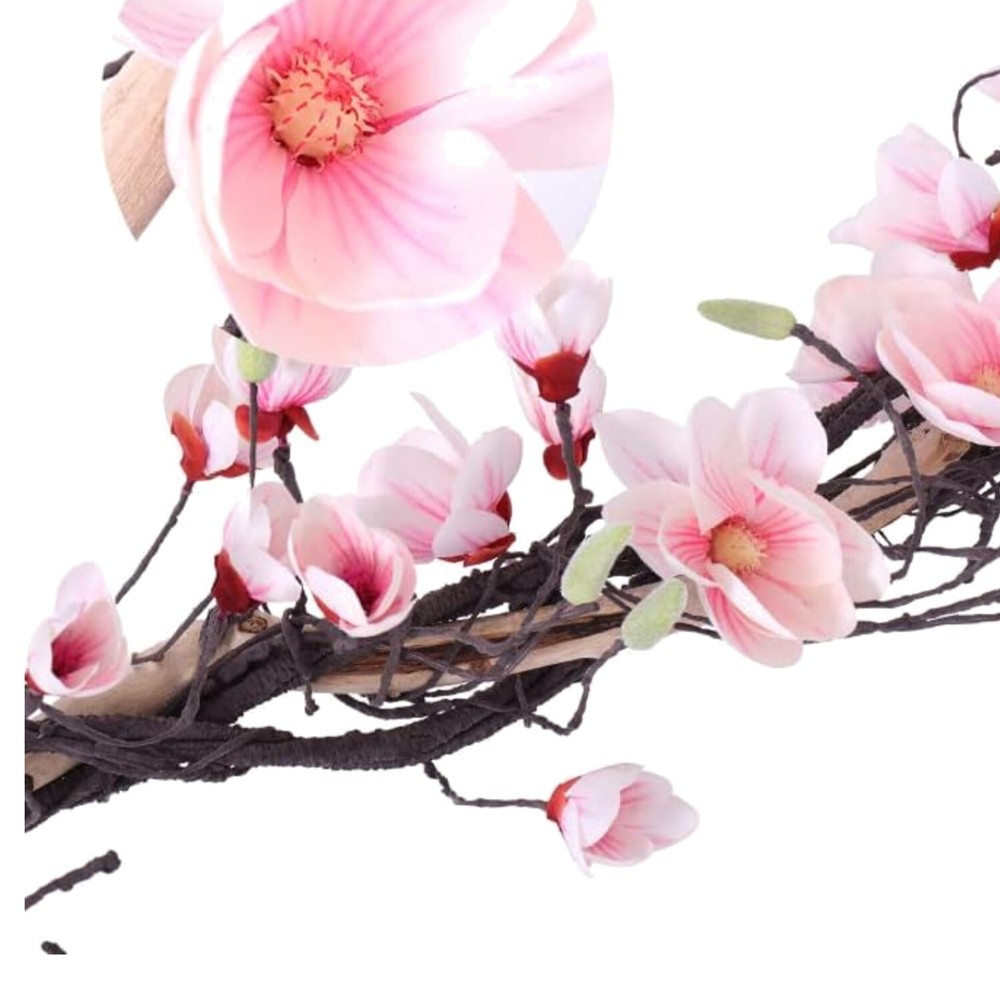 118-Inch Pink Magnolia Orchid Garland for Stunning Wedding and Home Decor