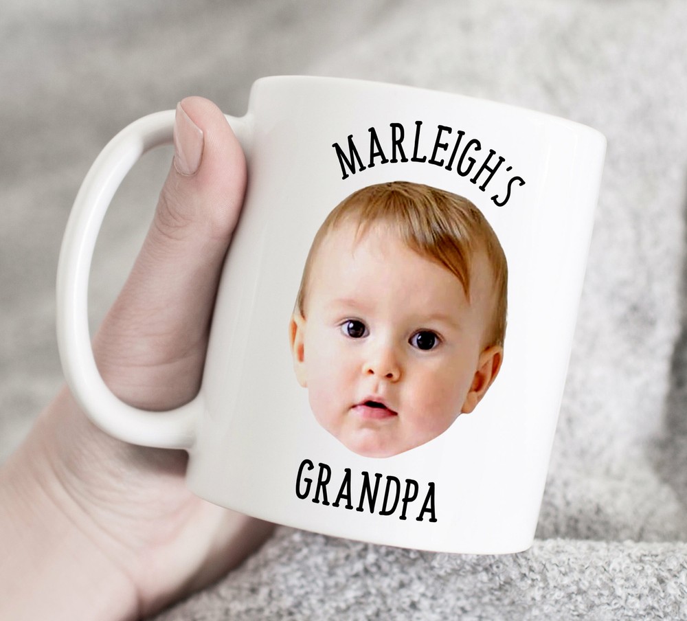 Custom Photo And Text Mug Face Mug Custom Photo Mug Personalized Photo Mug