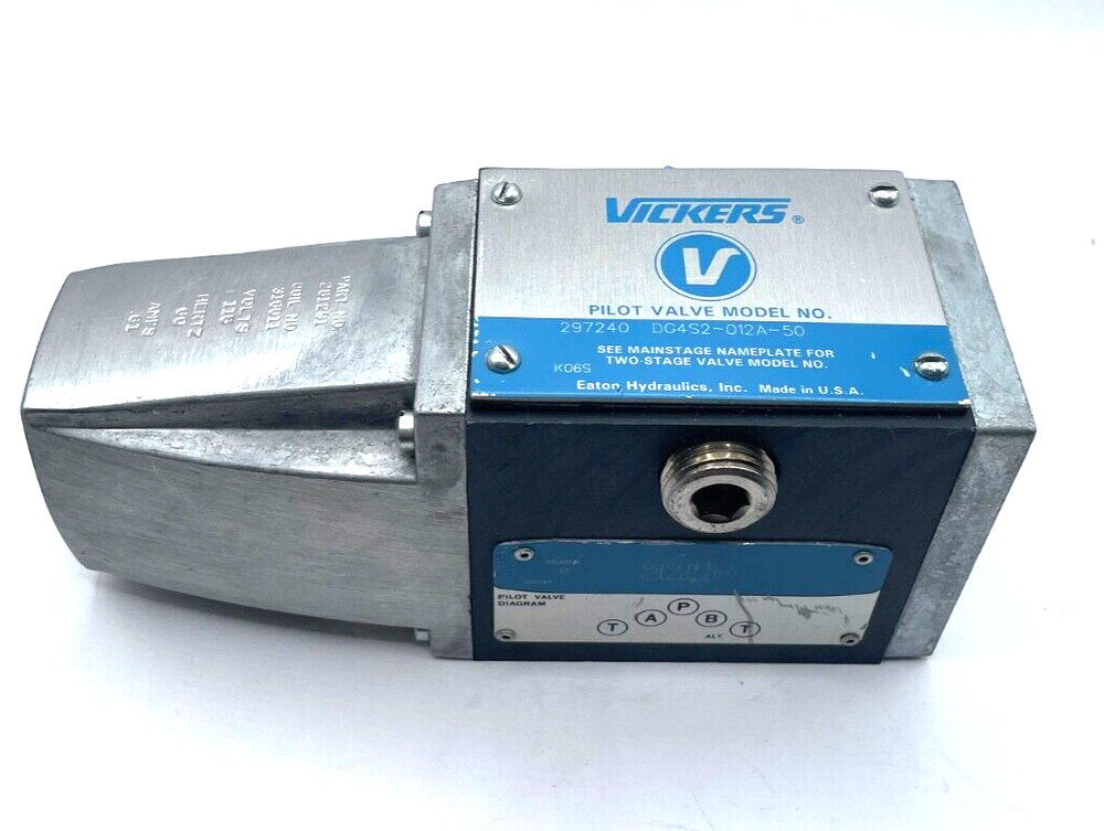 Eaton Vickers DG4S2-012A-50 297240 Directional Control Valve 115V .61A NSNP