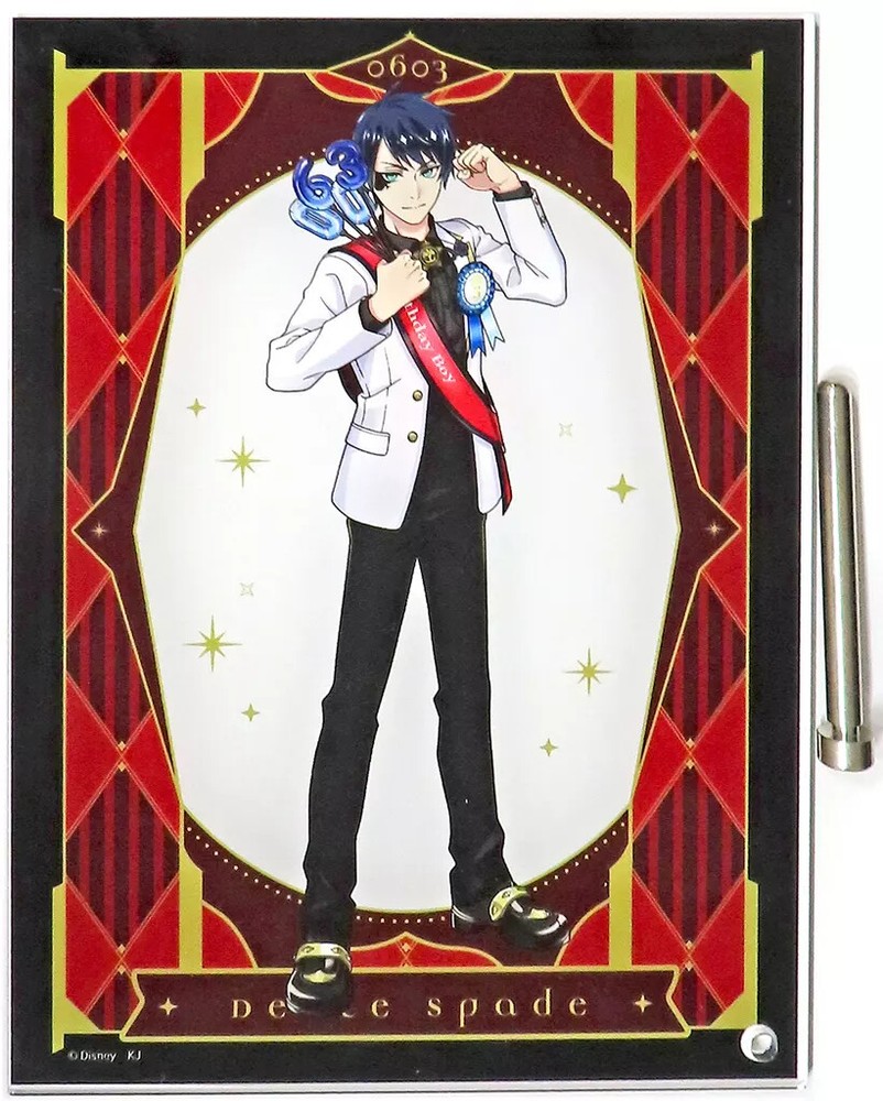 Acrylic Stand Panel Deuce Spade Omakashi Birthday Ver. Disney Twisted Wonderland