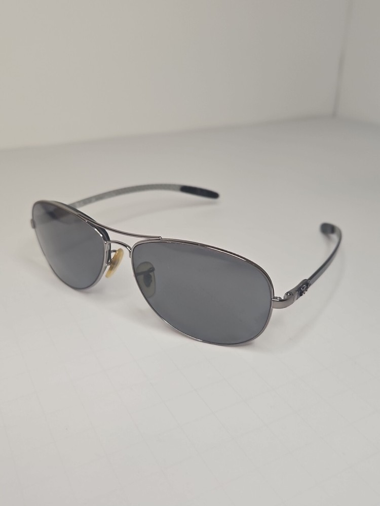 Ray Ban RB 8301 Gunmetal Frame Sunglasses Aviator Frames Only