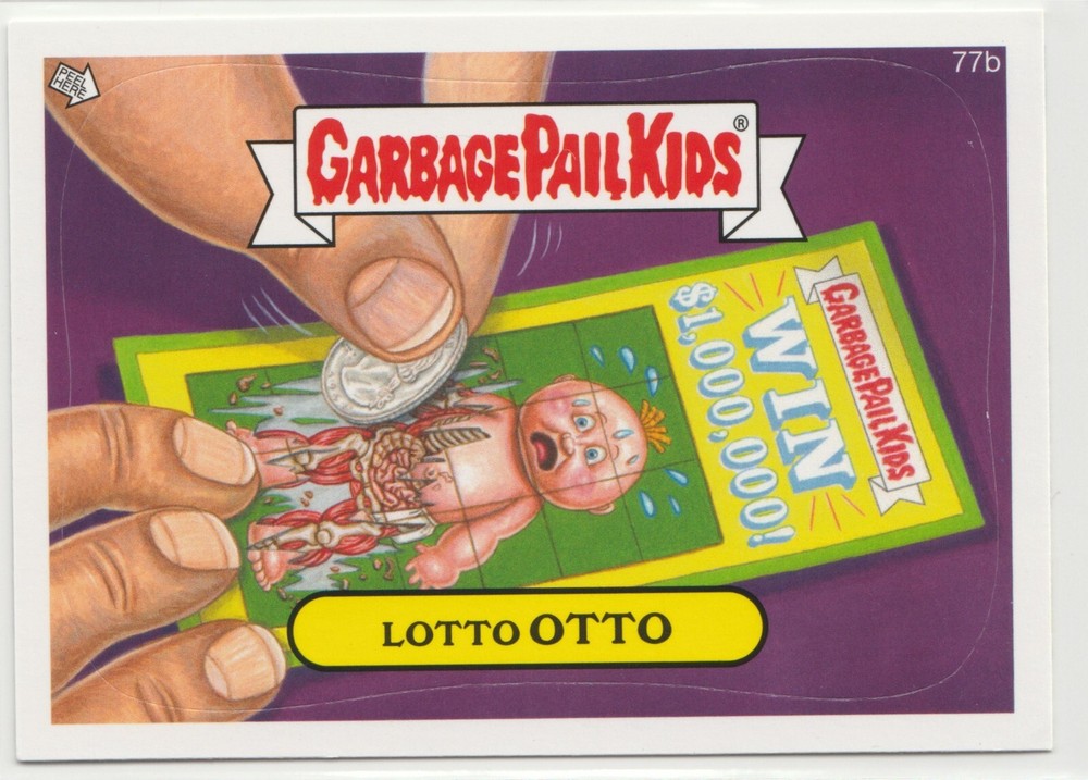 2013 Garbage Pail Kids GPK Series 2 BNS2 Lotto Otto #77b Brand New