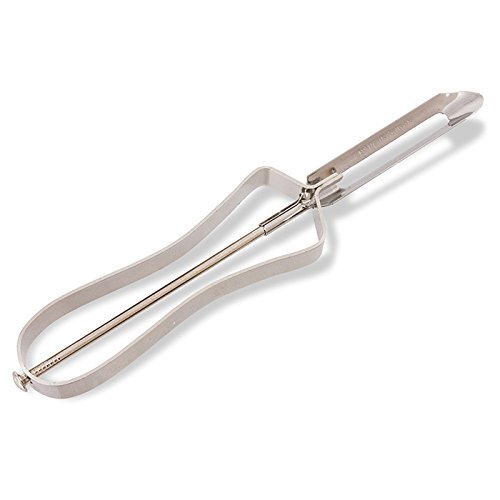 Old-School” Professional Vegetable, Potato, Carrot Peeler – Stainless Steel Bod
