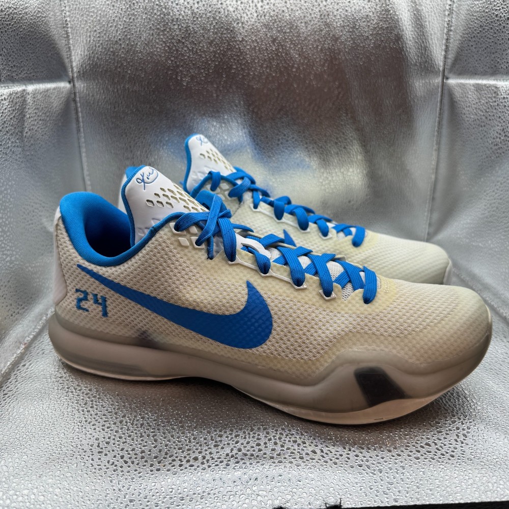 Nike Kobe X TB Royal Blue White Mens Basketball Shoes Size 11