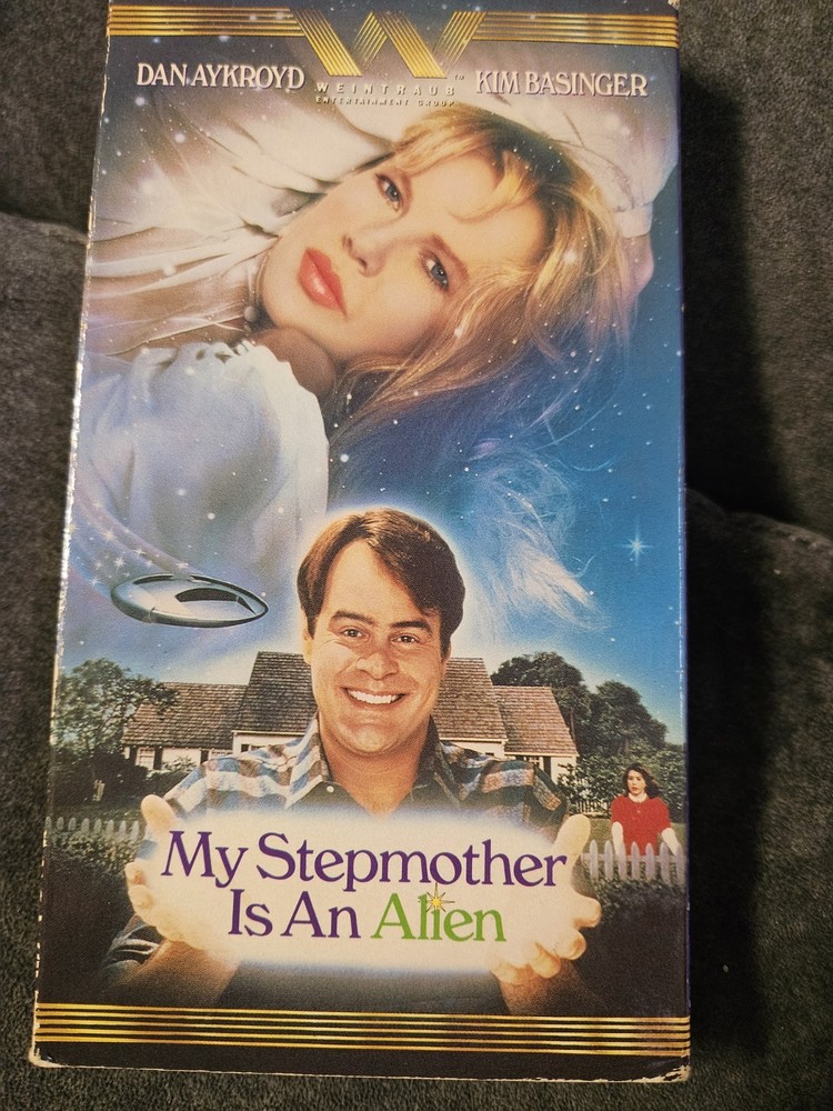 My Stepmother Is An Alien 1988 VHS Super Rare To Find Original Release Version