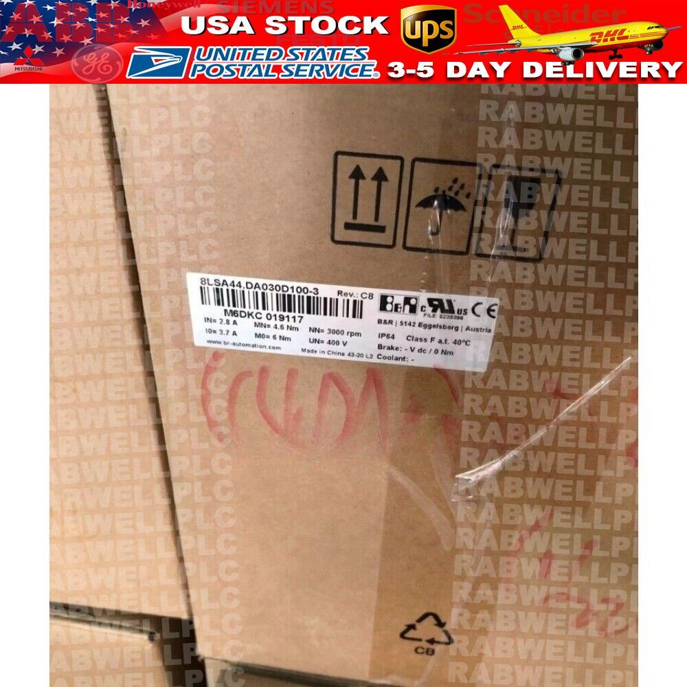 1PCS NEW B&R servo motor 8LSA44.DA030D100-3