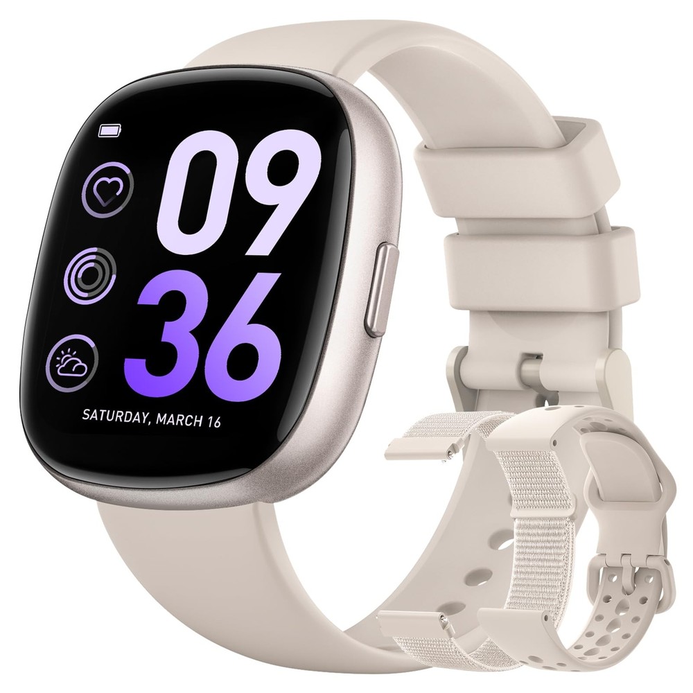 Smart Watches for Men Women with Call Function 24H Heart Rate Fitness Tracker