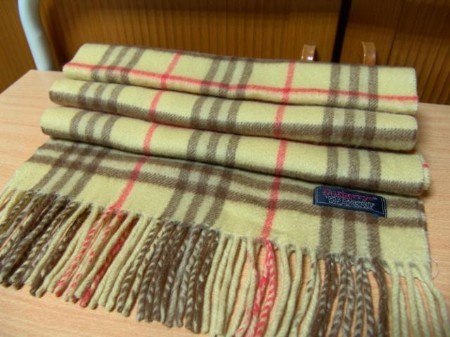 Burberry Muffler Cashmere Bb3825 5130 Women Scarf Accessory Original LTD Collect