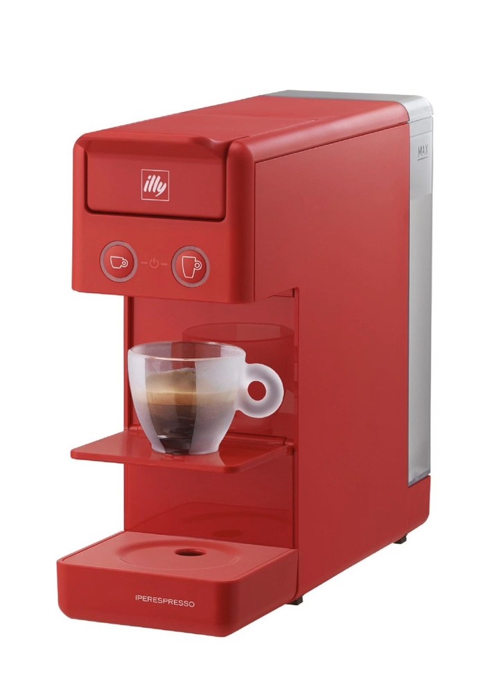 illy Y3.3 Espresso Machine, Single Serve Coffee Machine for IperEspresso