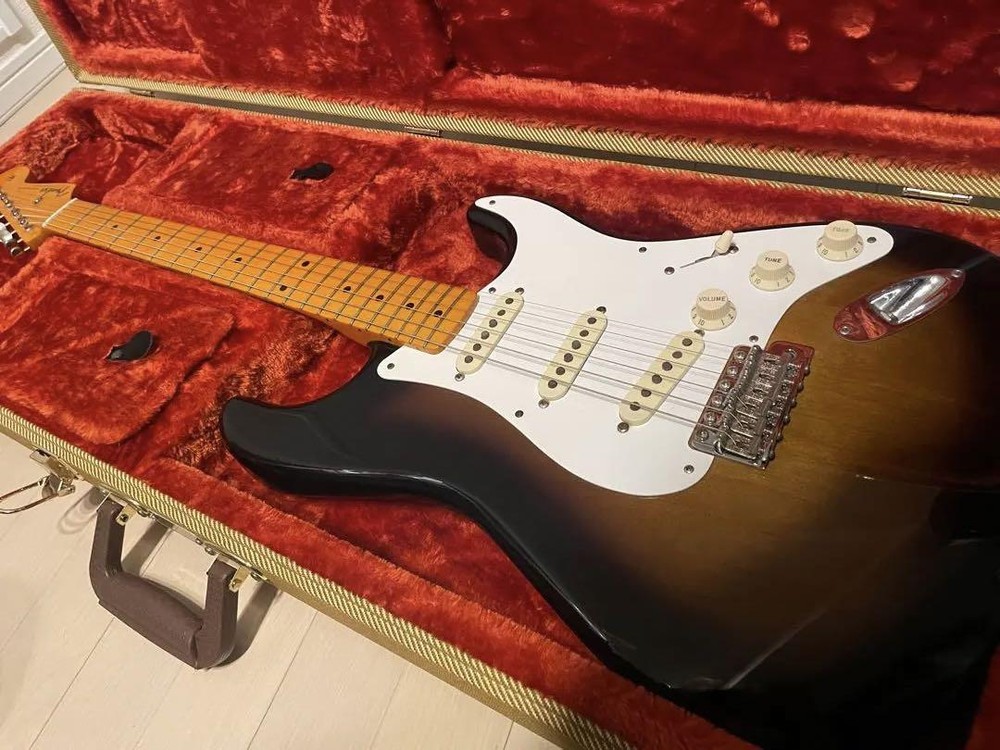 Fender Mexico ‘50s Stratocaster 2TS Lacquer Safe Packing!