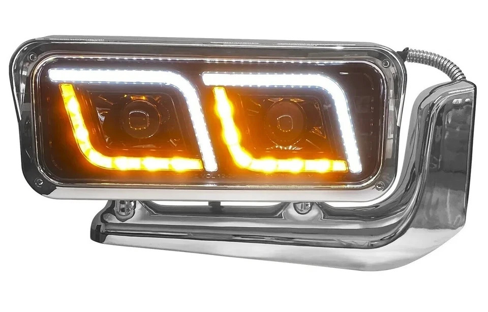 Peterbilt  Full Led Projection Headlight With Mounting Arm PASSENGER SIDE