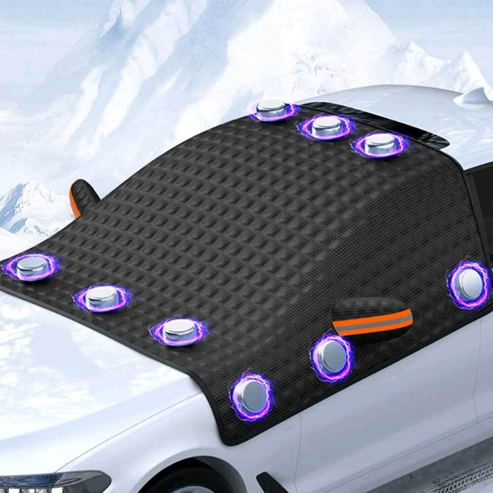 Magnetic Car Front Windshield Snow Cover Winter Anti Frost Ice Guard Accessories