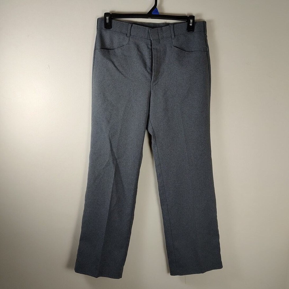 Vintage Levis Sta-Prest action slacks casual formal dress pants mens 32x32