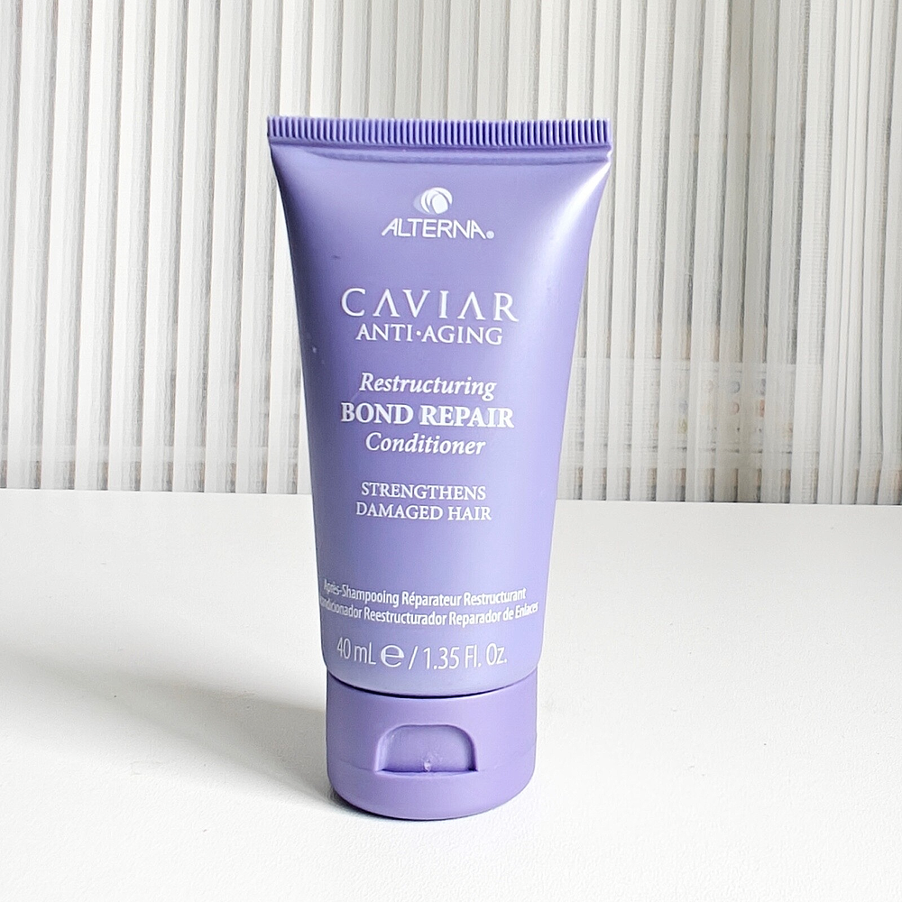 New Alterna Caviar Bond Repair Condition Travel Size 1.35 oz/ 40 ml
