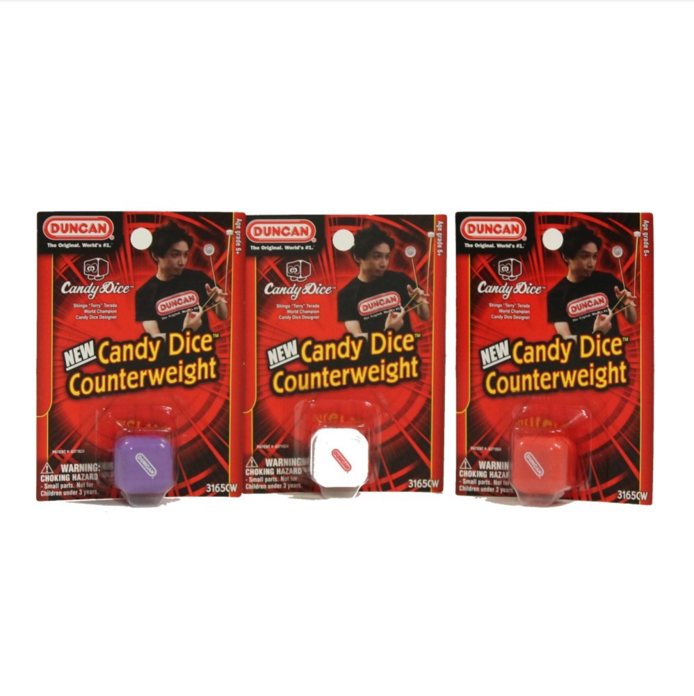 Duncan Candy Dice Counterweight by Shingo Terrada