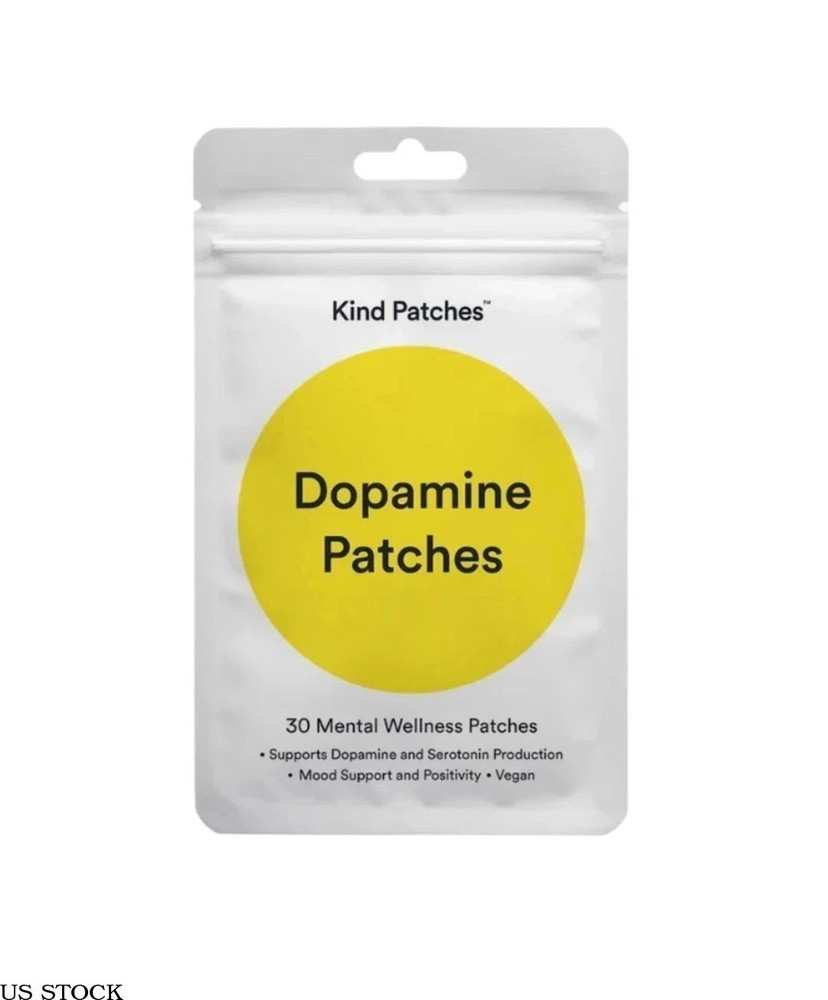 Dopamine Mental Wellness Patches | 30 Day Supply | ORIGINAL KIND Genuine