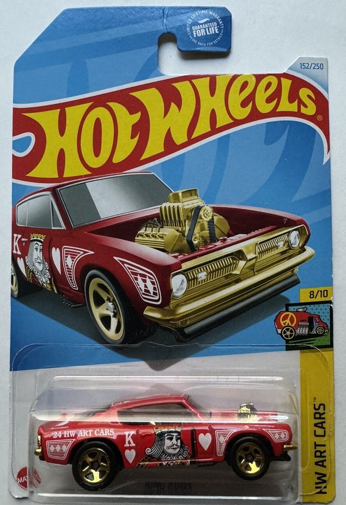 2024 Hot Wheels HW ART CARS 8/10 King Kuda 152/250