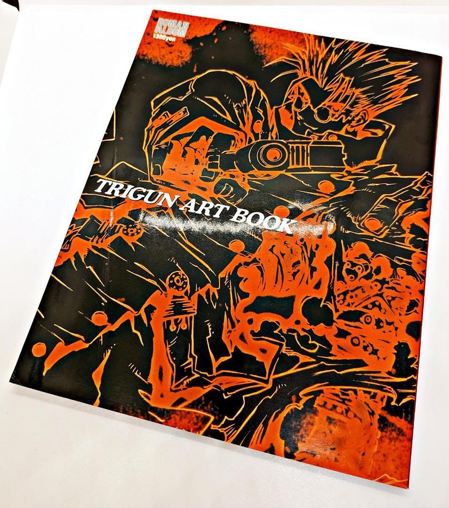 First Edition Rare Trigun Art Book Romantic Album