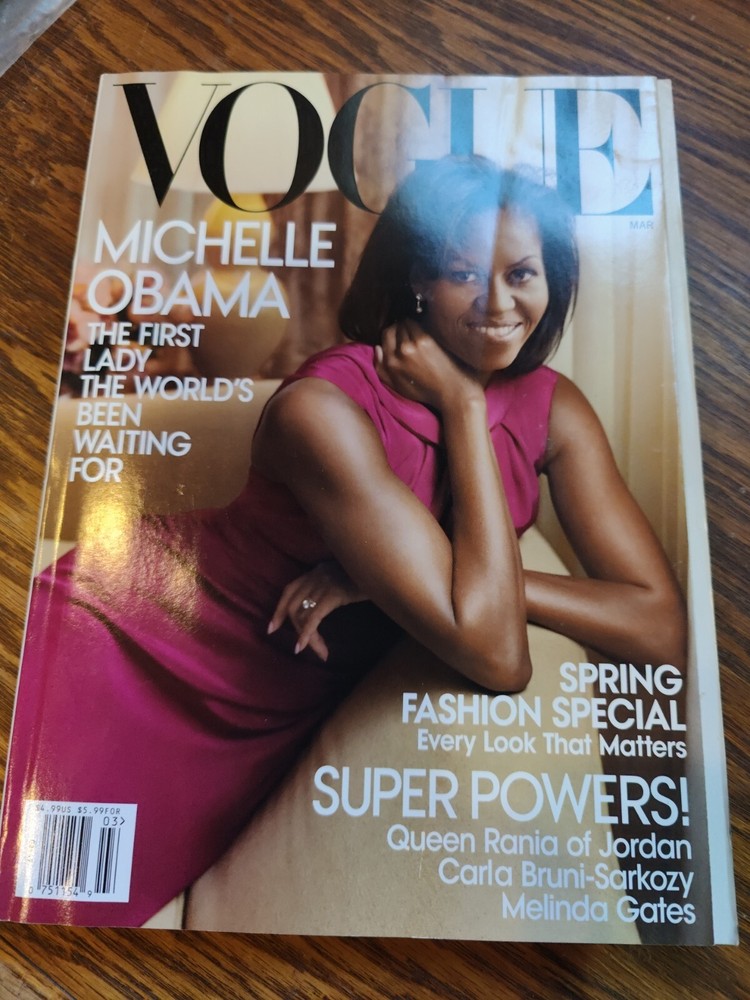 Vogue Magazine Michelle Obama -  The first lady the worlds been waiting for