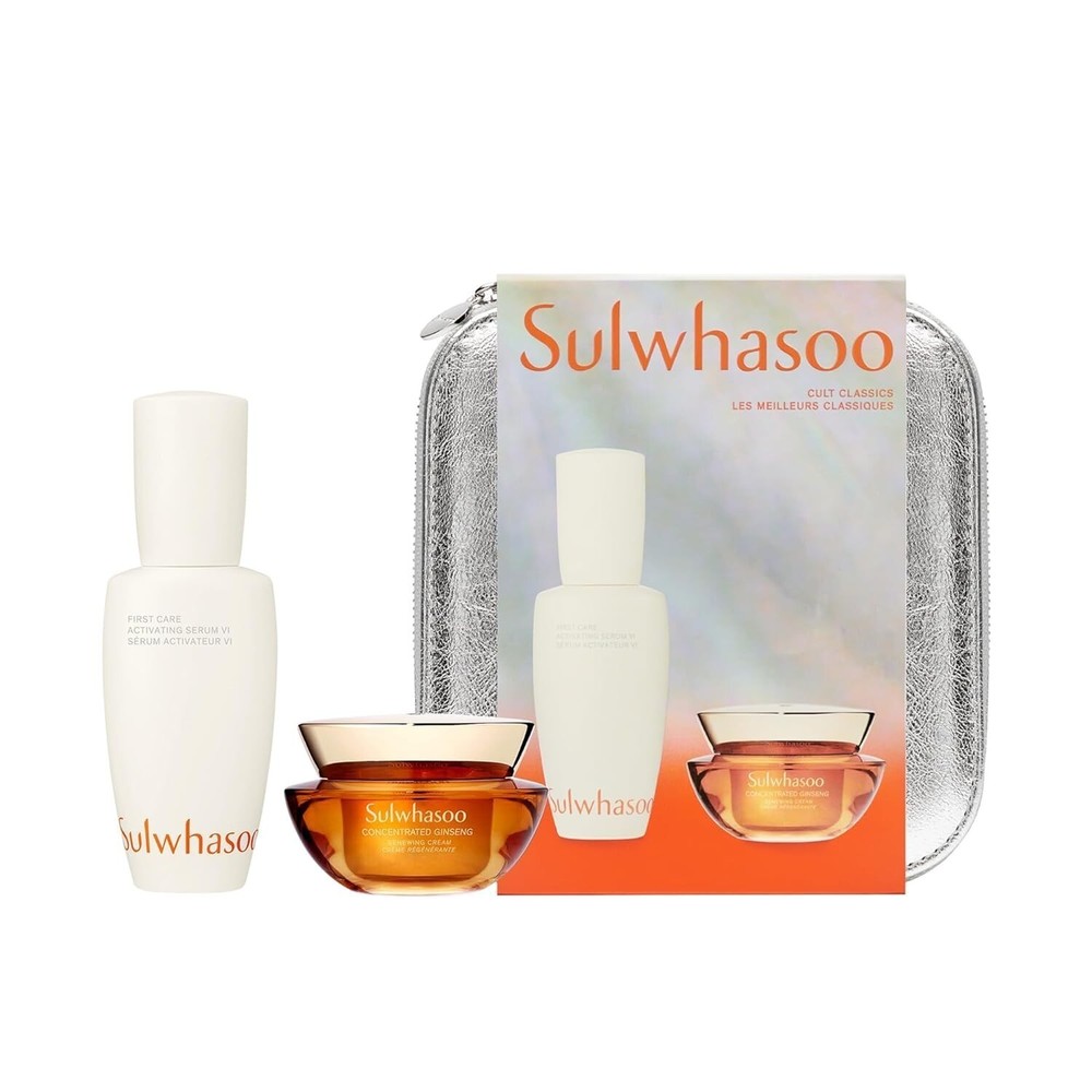 NEW SULWHASOO Holiday Cult Classics Ginseng Serum And Cream Gift Set Korean