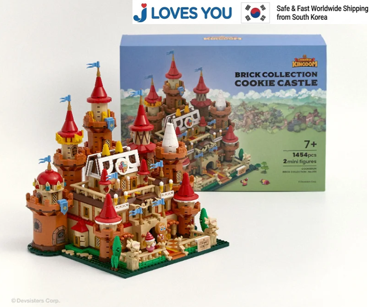 Cookie Run Kingdom Official Edition Brick Collection No.1 Cookie Castle Express