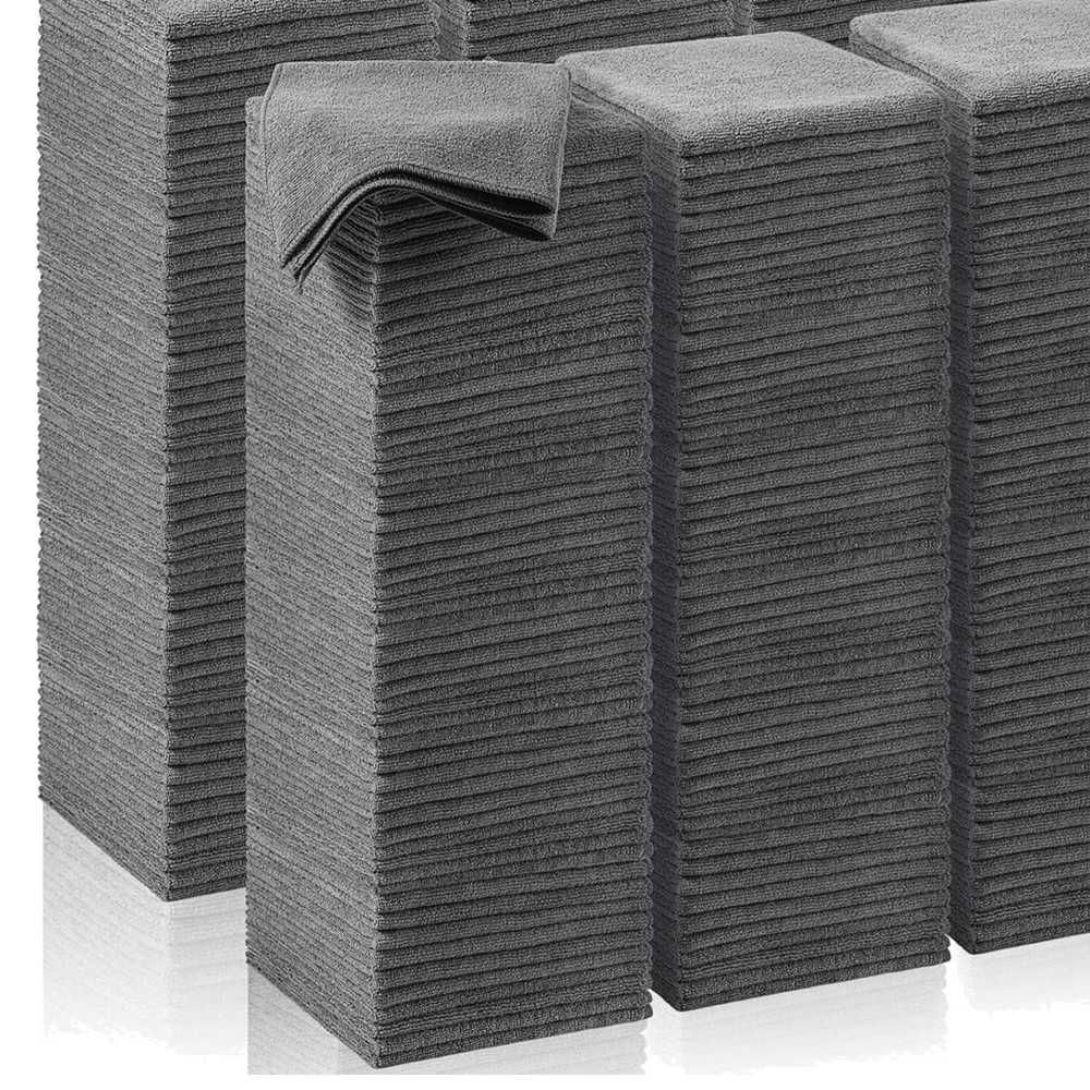200 Ultra-Soft Microfiber Towels - 16x16 Inch Scratch-Free Cleaning Cloths for Any Task