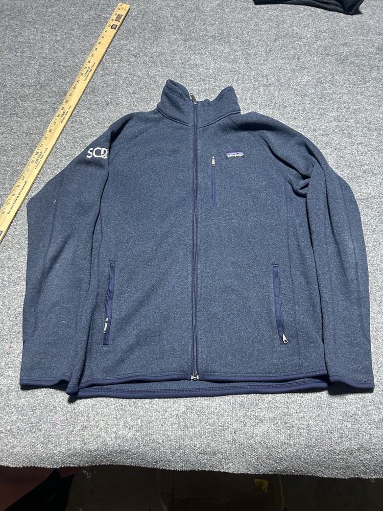 Patagonia Men’s Size Large Blue Better  Sweater Fleece Full Zip
