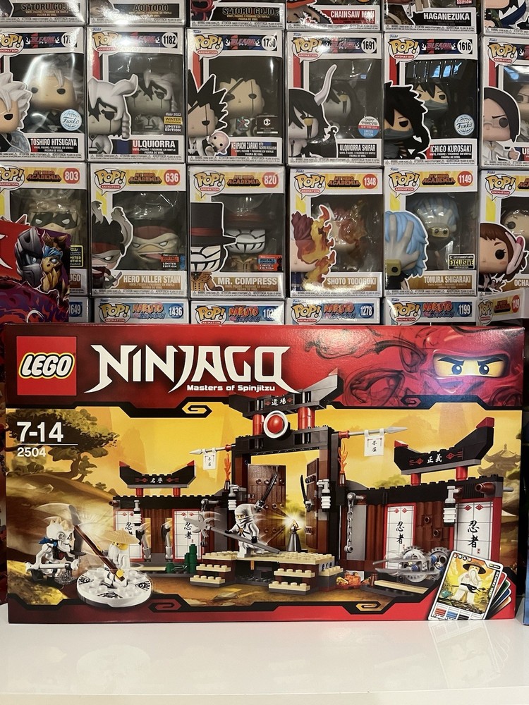 LEGO Ninjago Spinjitzu Dojo 2504 Factory Sealed 2011 Set