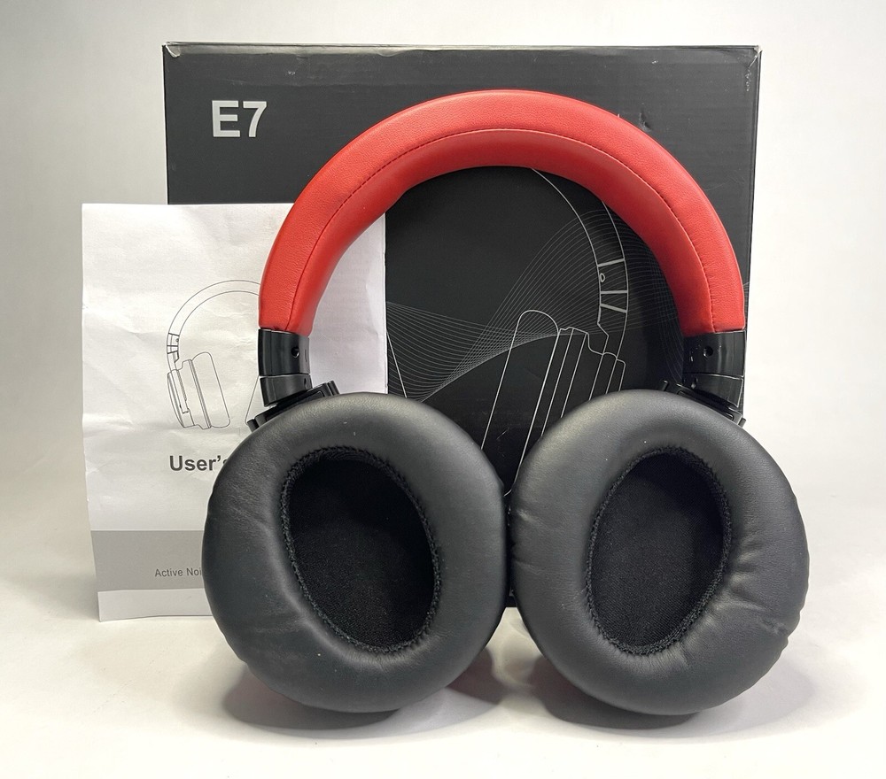 E7 ANC Wireless Bluetooth Headphones with Crystal Clear Sound