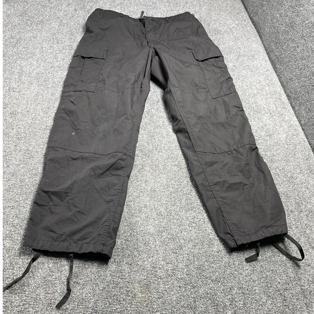 Propper Men's Charcoal Gray Tactical Regular Polyester Cargo Pocket Pants Size M