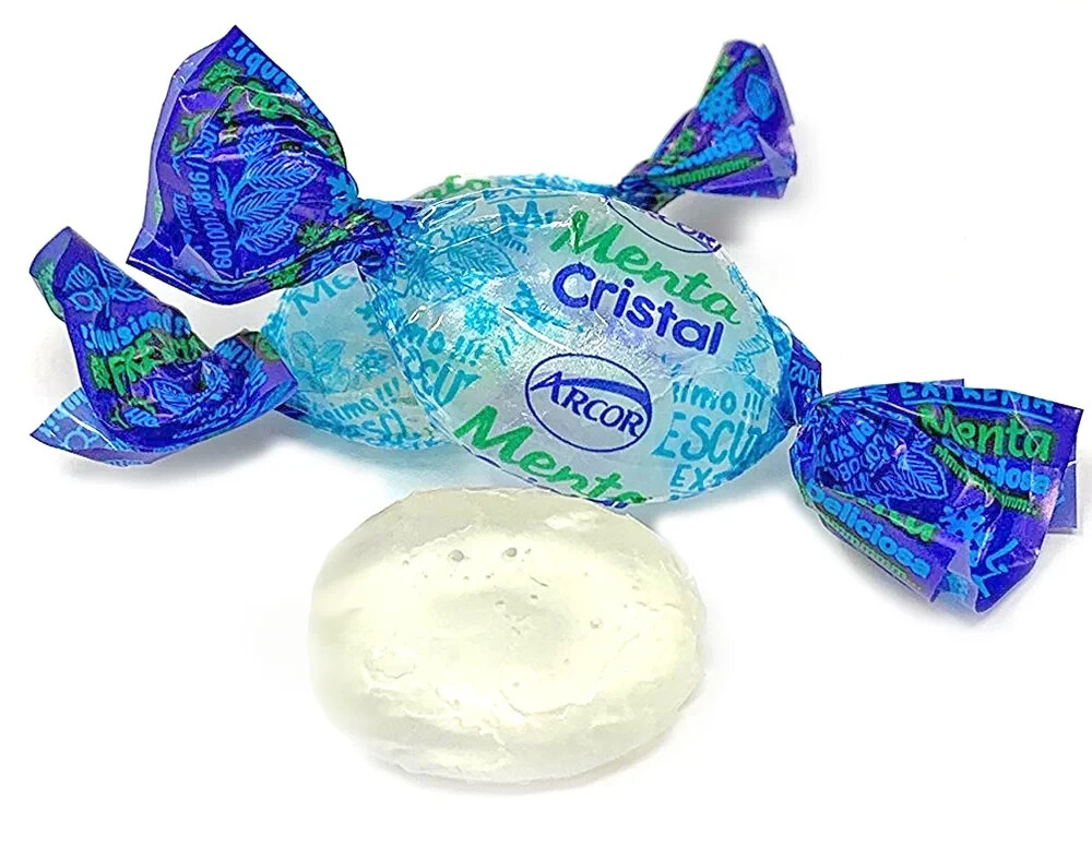 Crystal Clear Mints 8 LB Bulk Hard Candy Wrapped Free Shipping 48 States