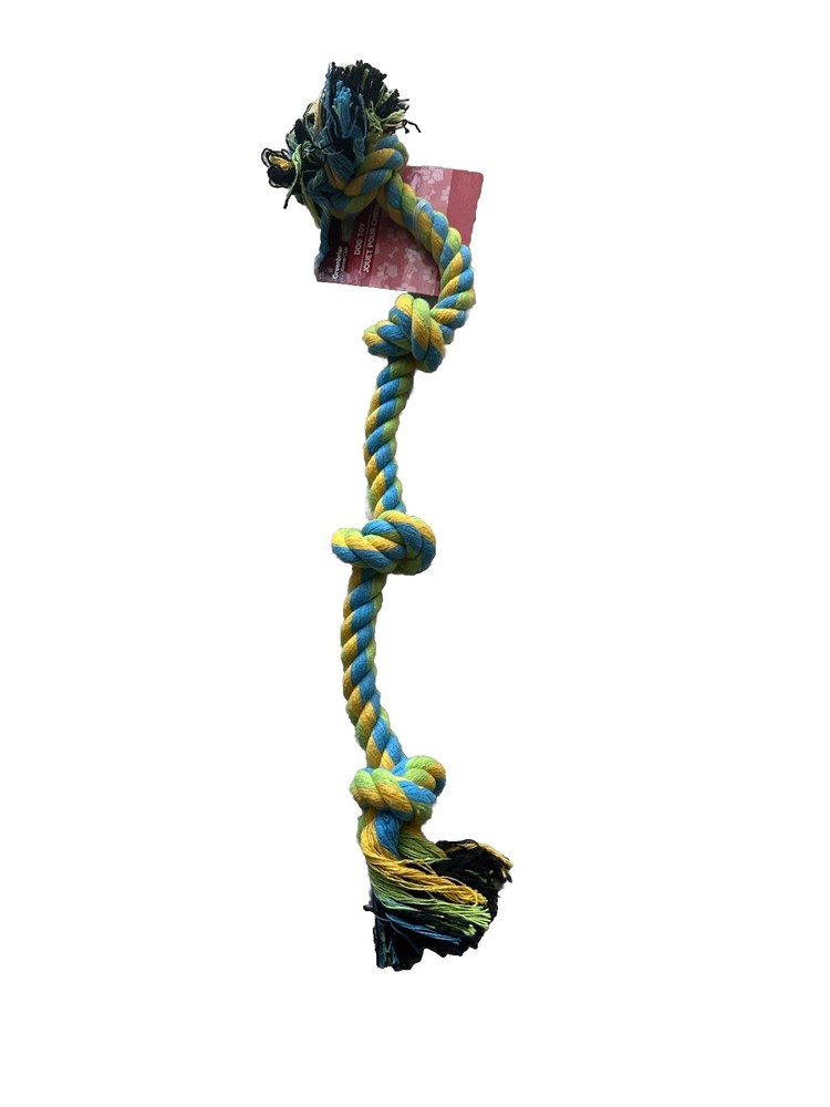 Greenbriar Kennel Club Dog Rope Toy Multicolored Interactive Heavy Duty