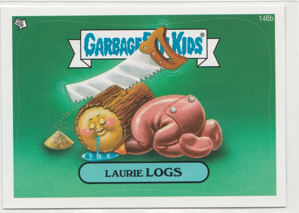 Laurie Logs #146b Garbage Pail Kids GPK 2013 Series 3 BNS3 Brand New
