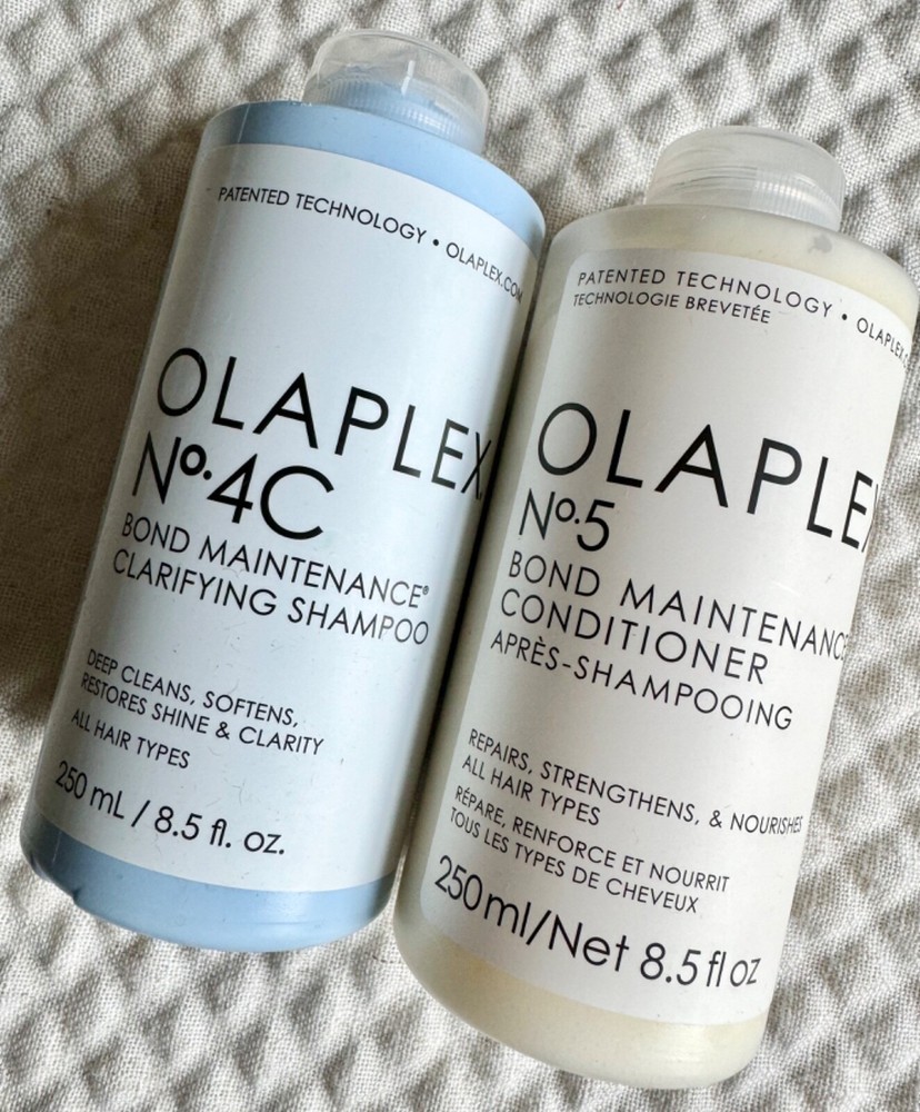 New Olaplex Bond Maintenance Clarifying Shampoo & Conditioner Set - Sealed