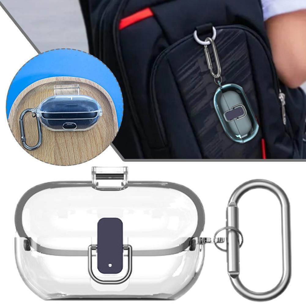 Secure Lock Clear Case For Beat Solo Buds Earphones🔥