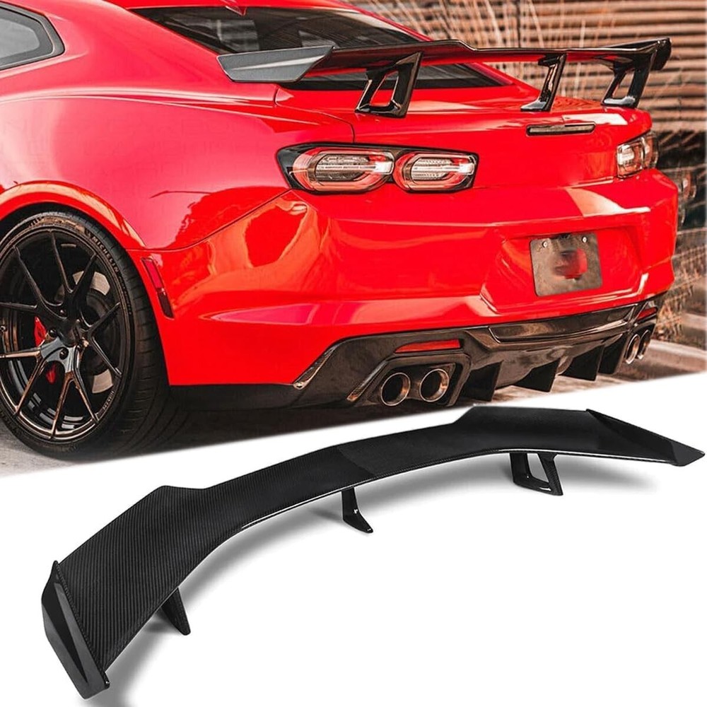 Carbon Fiber Rear Wing Trunk Spoiler For Chevy Camaro 2016-2022 ZL1 1LE Style
