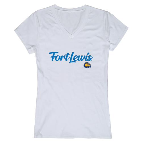 Fort Lewis College Skyhawks NCAA Script Tee for Women