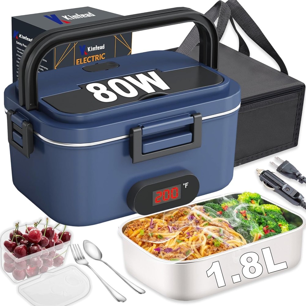 La Mejor Loncheras Para Comida Caliente Rapido Termica Electrica Mujer Hombre US