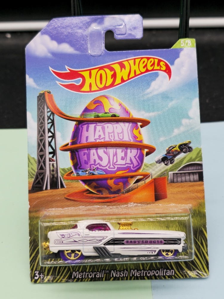 2013 Hot Wheels Happy Easter Metrorail Nash Metropolitan