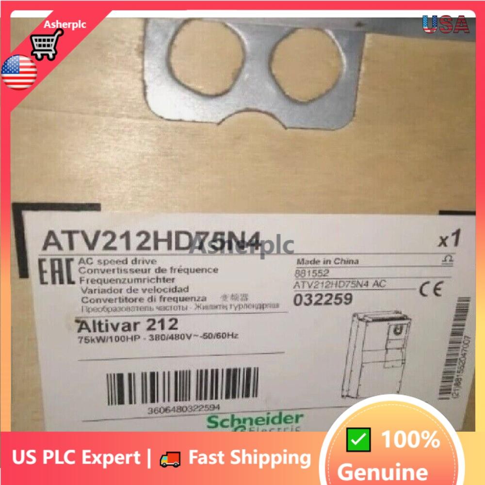 1PC Schneider ATV212HD75N4 Variable Speed Drive ATV212HD75N4