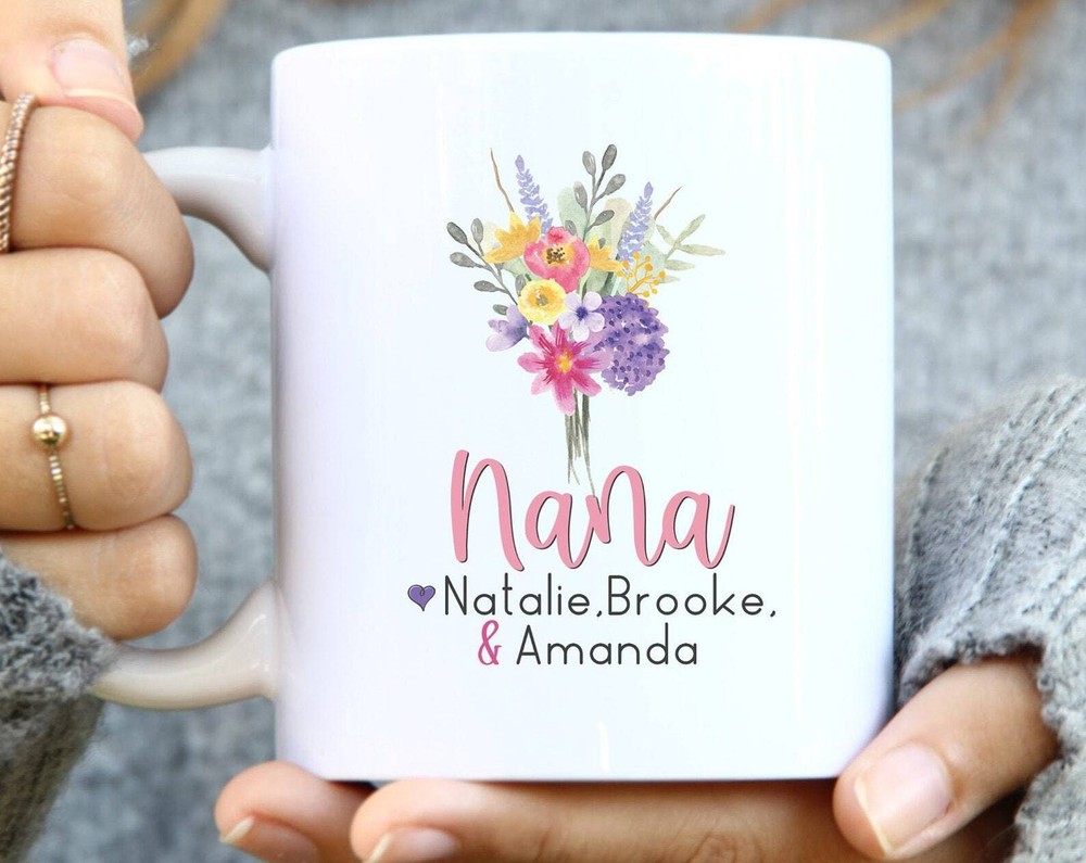 Nana Coffee Mug Personalized Mug Mother's Day Gift Gift For Nana Mothers Day Mug