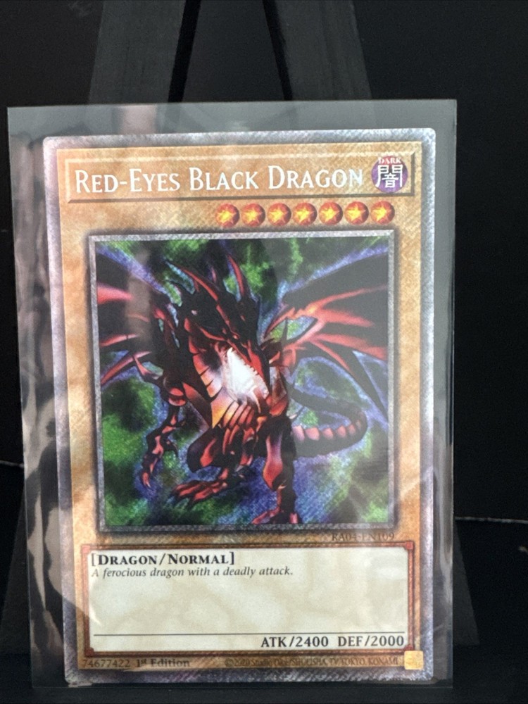 Red-Eyes Black Dragon 4th Art Platinum Secret Rare RA04-EN109