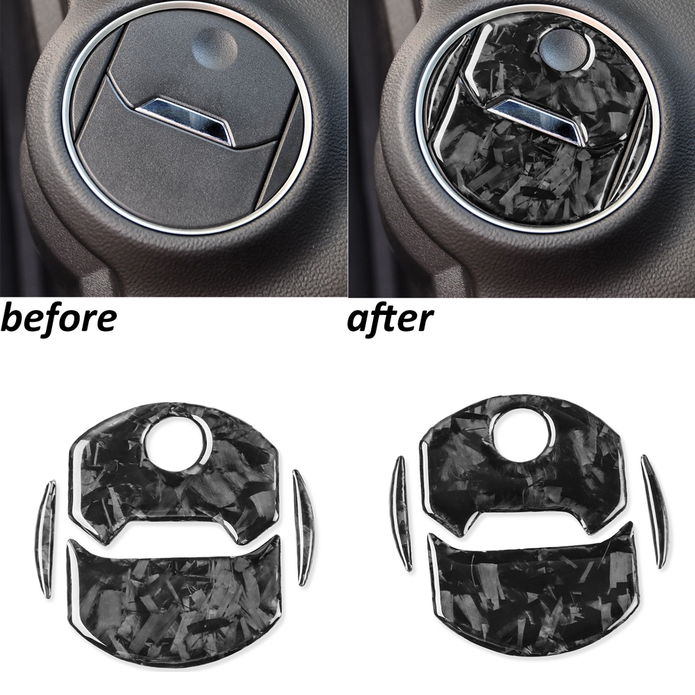 Forged Carbon Fiber Air Vent Trim for 2010-15 Chevy Camaro