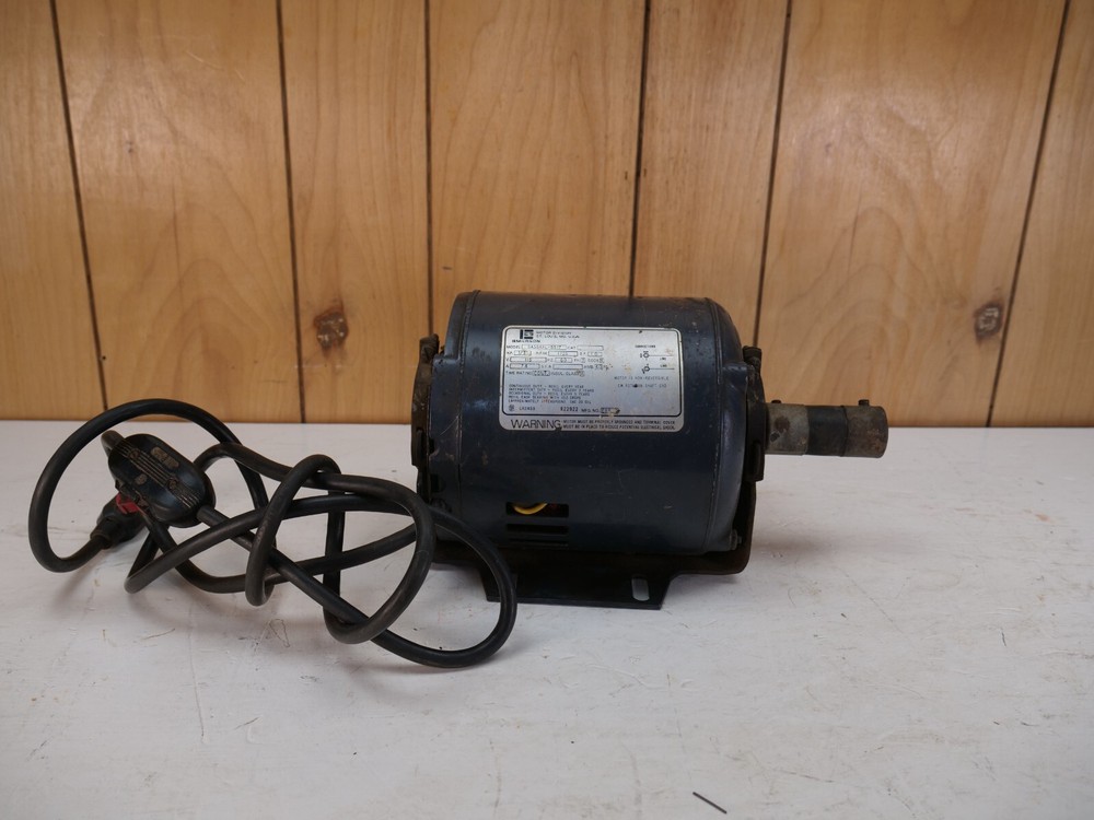 Vintage Emerson SA-55KFL-5517 Motor 1/3HP, 115V Tested