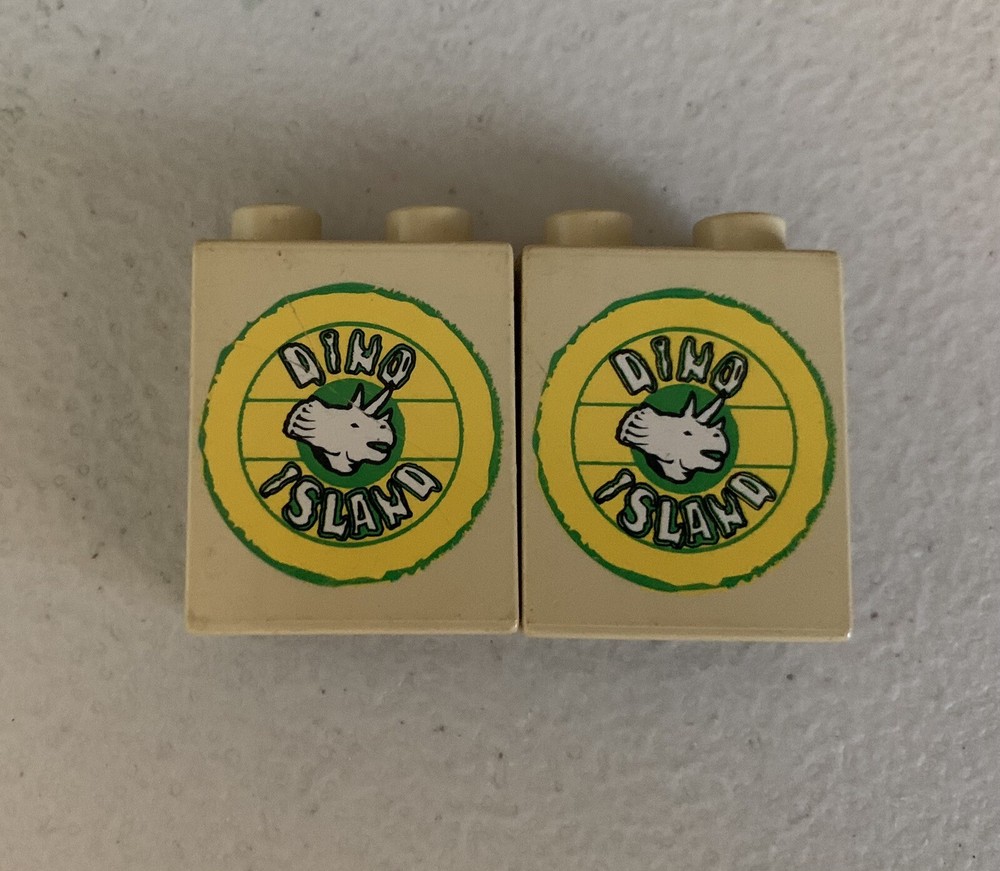 LEGO LEGOLAND California 2004 Exclusive Duplo Dino Island Promo Brick